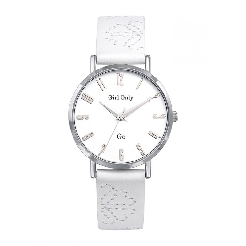 Montre Go Femme Cuir Blanc 699003 Montre Go Femme Cuir Blanc 699003