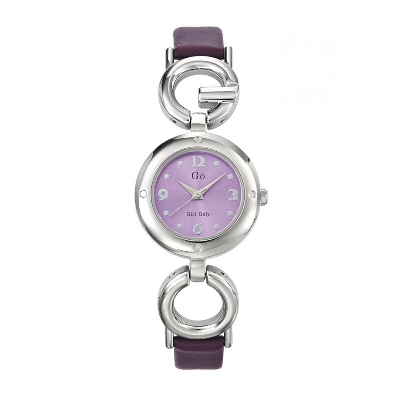 Montre Go Femme Cuir Violet 697390 Montre Go Femme Cuir Violet 697390