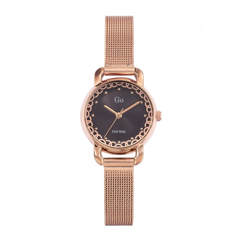 Montre Go Femme Acier Rosé 695976 Montre Go Femme Acier Rosé 695976