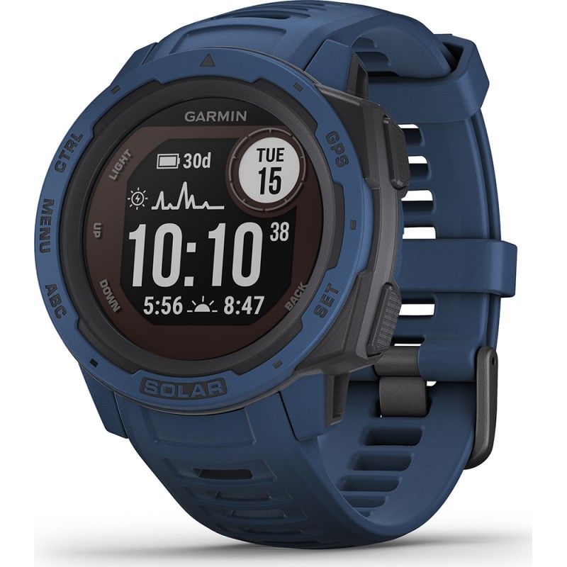 Montre best sale garmin bleu