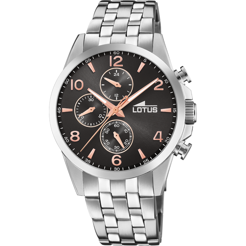 Lotus Montre Homme Chrono Acier 18629/3 Lotus Montre Homme Chrono Acier 18629/3
