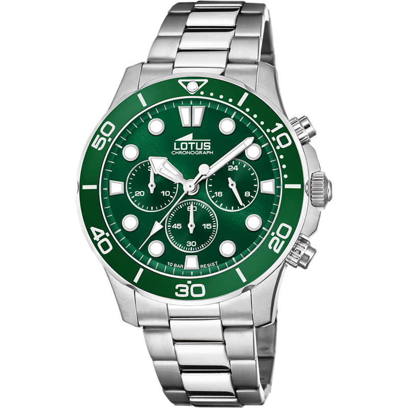 Lotus Montre Homme Excellent Chrono Acier 18756/2