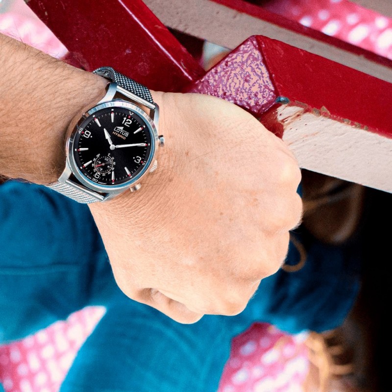 Lotus Hybrid Connecté Montre Homme Acier Milanais 18803/3 — free download