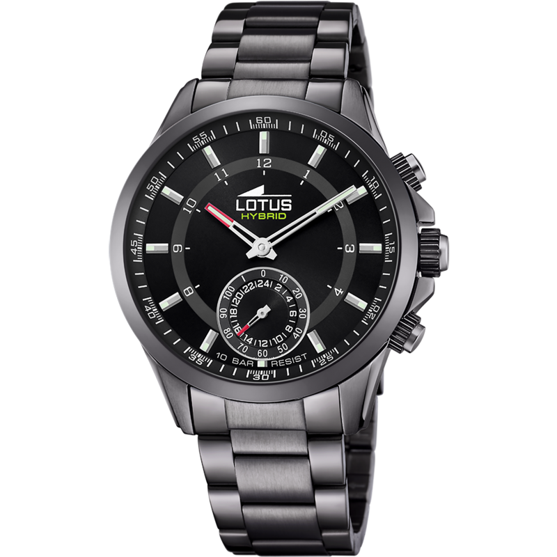 Lotus Hybrid Connecté Montre Homme Acier Noir 18807/2 Lotus Hybrid Connecté Montre Homme Acier Noir 18807/2