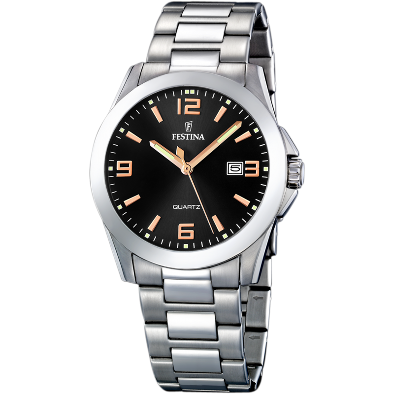 Festina Montre Homme Acier F16376/6 Classique Festina Montre Homme Acier F16376/6 Classique