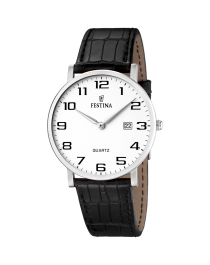 Festina Cab. Ace. Cor. Esf. Rose Orologio Uomo F20660/2 – Quadrante Analogico Marrone Con Cinturino In Pelle