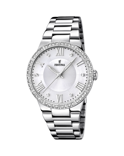 Montre Festina Femme Mademoiselle F20338 1 Acier Ros Milanais