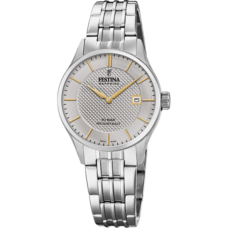 copy of Festina Montre Femme Mademoiselle Swarovski Acier Doré rose Cuir Blanc F20406/1 copy of Festina Montre Femme Mademoiselle Swarovski Acier Doré rose Cuir Blanc F20406/1