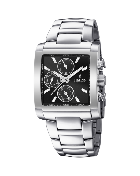 Festina Timeless Montre Homme Multifonction Acier F20423/3