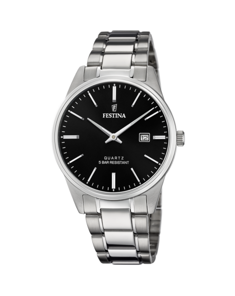 copy of Festina Montre Homme Acier Cuir Bleu F20358/3