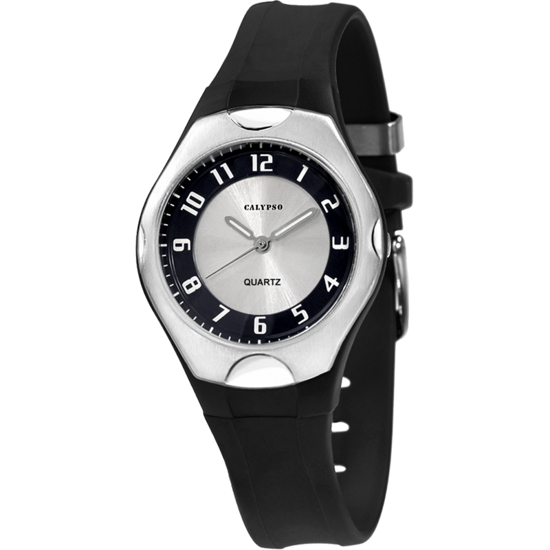 Montre Calypso Enfant Silicone Noir K5162/3 Montre Calypso Enfant Silicone Noir K5162/3