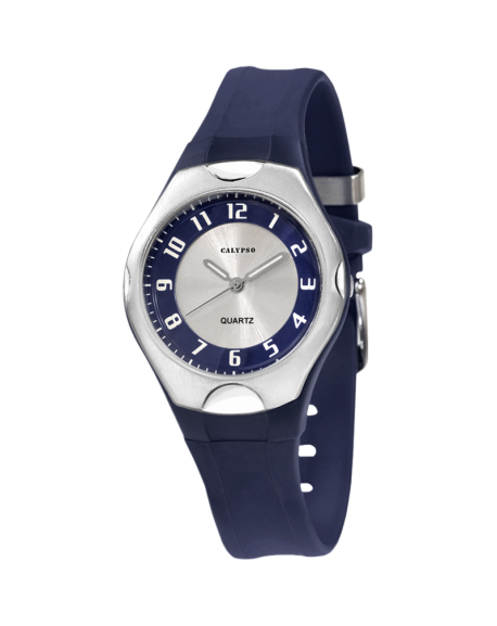 Montre Calypso Enfant Silicone Bleu K5162/4