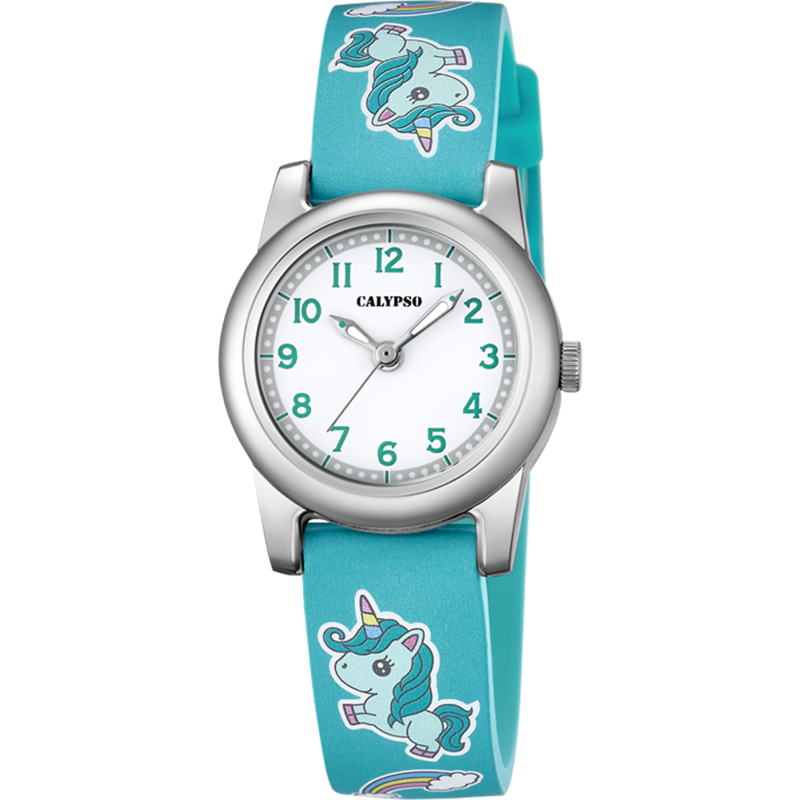 Calypso Junior Collection Montre Fille Bracelet Résine Vert K5713/C