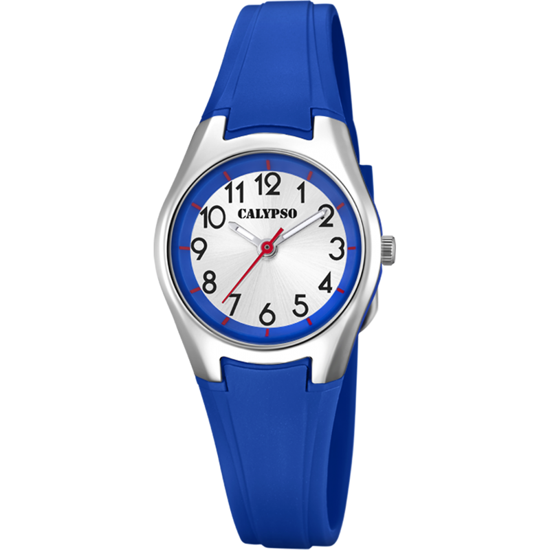 Calypso Sweet Time Montre femme cadran Bleu / argenté bracelet Bleu-K5750/5 Calypso Sweet Time Montre femme cadran Bleu / argenté bracelet Bleu-K5750/5