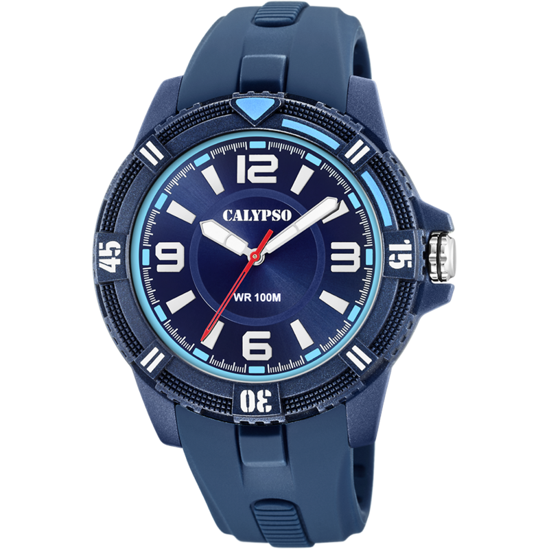 Calypso Montre Homme Silicone Bleu K5759/2 Calypso Montre Homme Silicone Bleu K5759/2