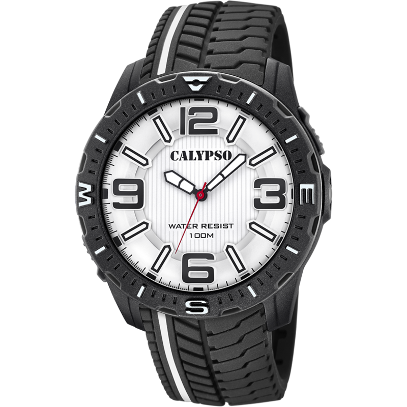 Calypso Street Style Montre Homme Bracelet Noir K5762/1