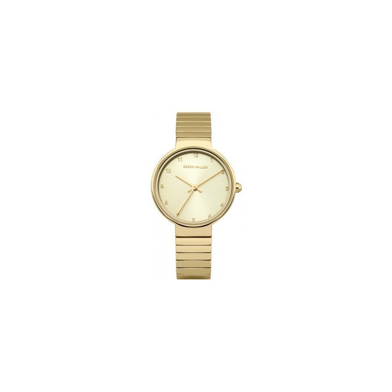 Montre Karen Millen Femme Doré KM131GM Montre Karen Millen Femme Doré KM131GM