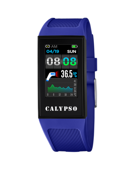 copy of Calypso Montre Connectée Mixte Digital Smartime Silicone Bleu K8500/5