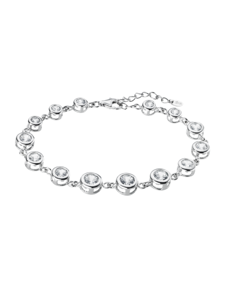 Lotus Silver Bracelet Femme Argent Empierré - LP1787-2/1