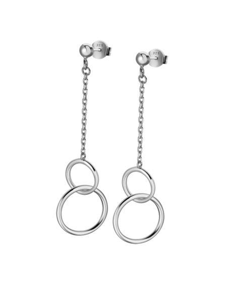 Lotus Silver Boucles d'oreilles Femme Argent - LP1793-4/1