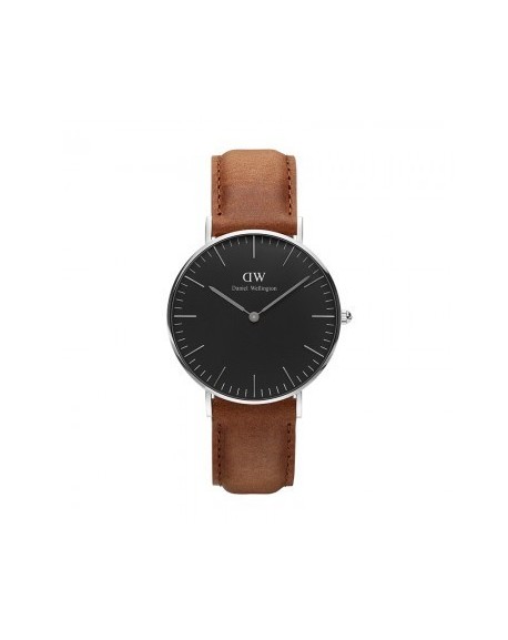 Montre Daniel Wellington Femme Durham 36mm Cuir Marron DW00100144