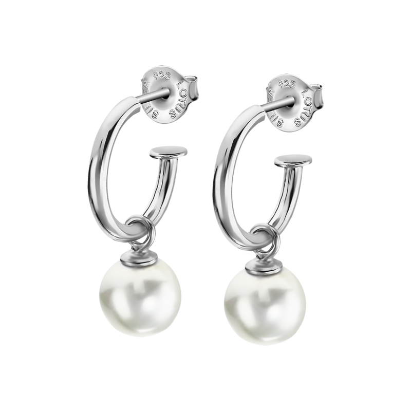 Lotus Silver Boucle D'Oreille Femme Argent Et Perle - LP1883-4/1