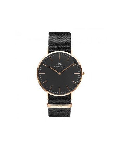 Montre Daniel Wellington Homme Cornwall 40mm Nato Noir DW00100148