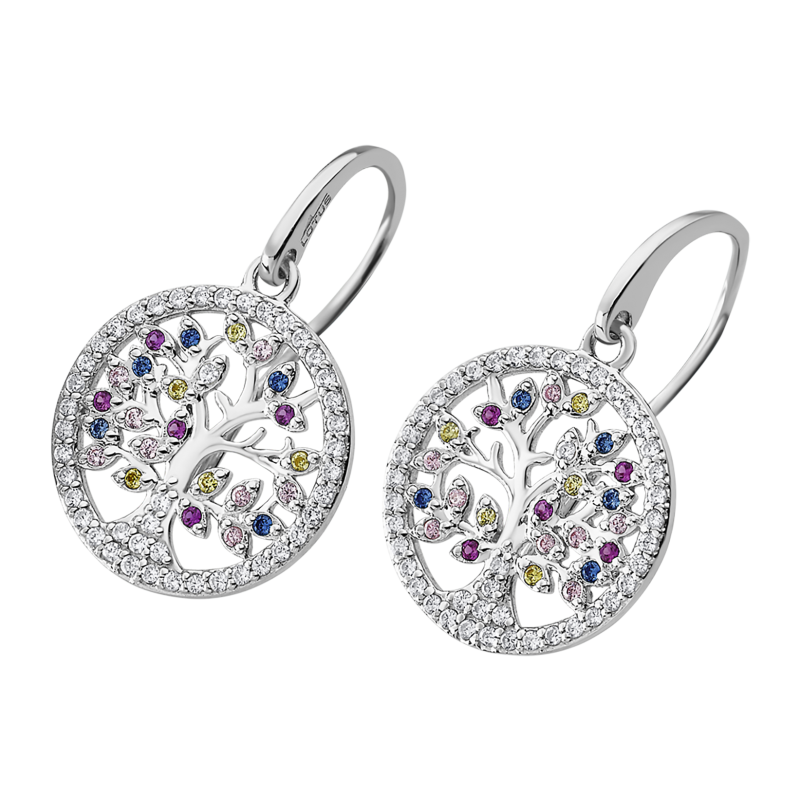 Lotus Silver Boucles d'oreilles Femme Argent - LP1896-4/1