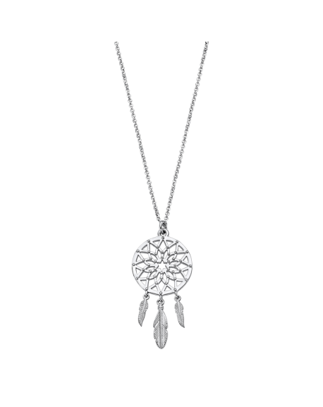 Lotus Silver Collier Femme Argent Attrape Rêves - LP1997-1/1