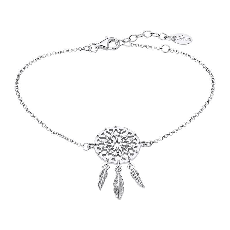 Lotus Silver Bracelet Femme Argent Attrape Rêve - LP1997-2/1 Lotus Silver Bracelet Femme Argent Attrape Rêve - LP1997-2/1