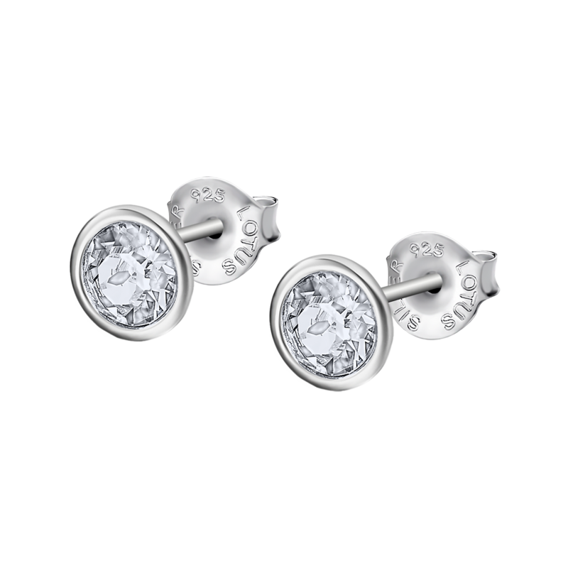 Lotus Silver Boucle D'Oreille Femme Argent Cristaux De Swarovski - LP2001-4/1 Lotus Silver Boucle D'Oreille Femme Argent Cristaux De Swarovski - LP2001-4/1