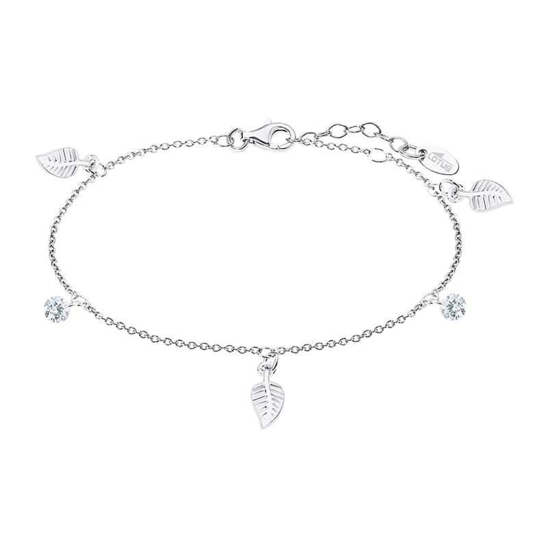Lotus Silver Bracelet Femme Argent Pendentif Feuille - LP3008-2/1 Lotus Silver Bracelet Femme Argent Pendentif Feuille - LP3008-2/1