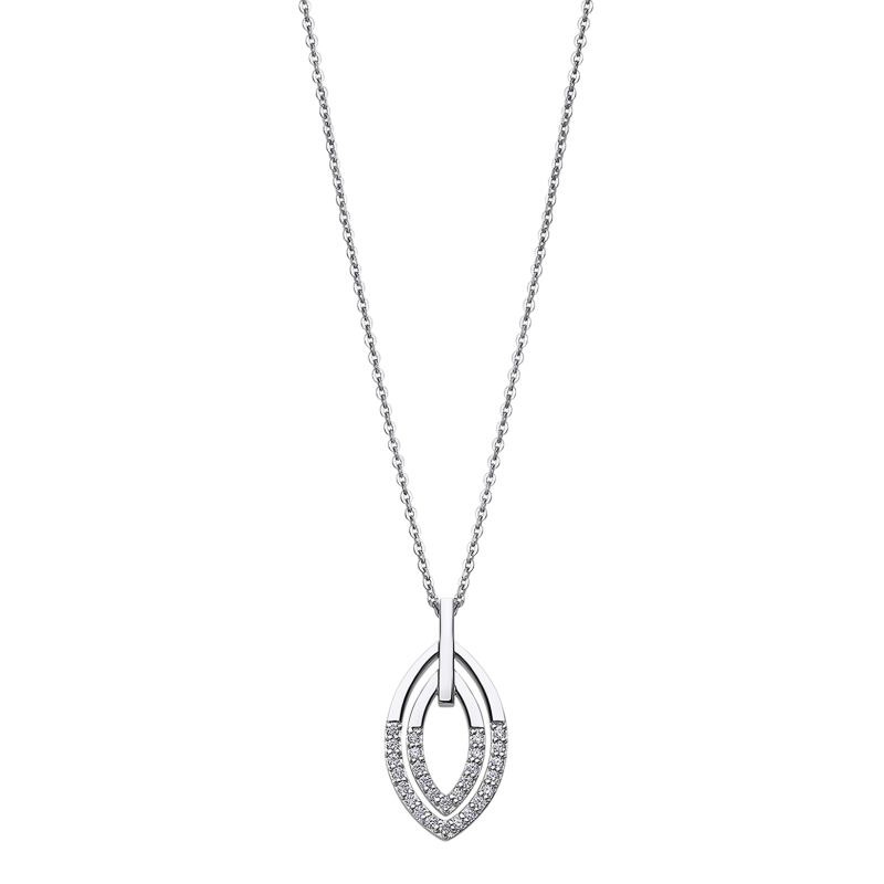 Lotus Silver Collier Femme Argent Empierré - LP3010-1/1 Lotus Silver Collier Femme Argent Empierré - LP3010-1/1