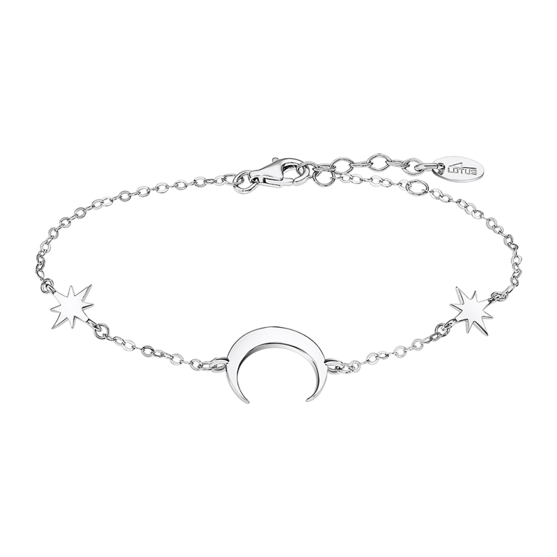Lotus Silver Bracelet Femme Argent Lune Et Etoile - LP3021-2/1 Lotus Silver Bracelet Femme Argent Lune Et Etoile - LP3021-2/1
