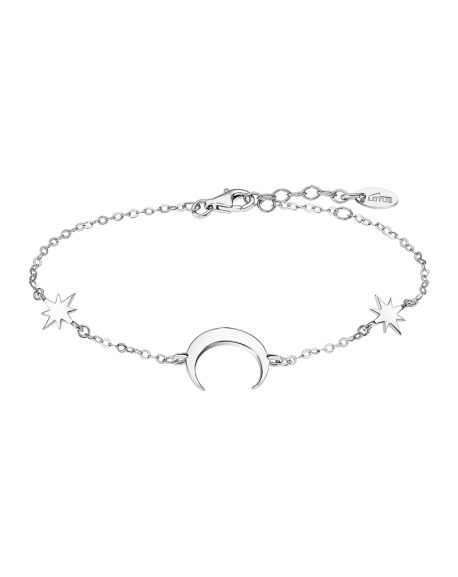 Lotus Silver Bracelet Femme Argent Lune Et Etoile - LP3021-2/1