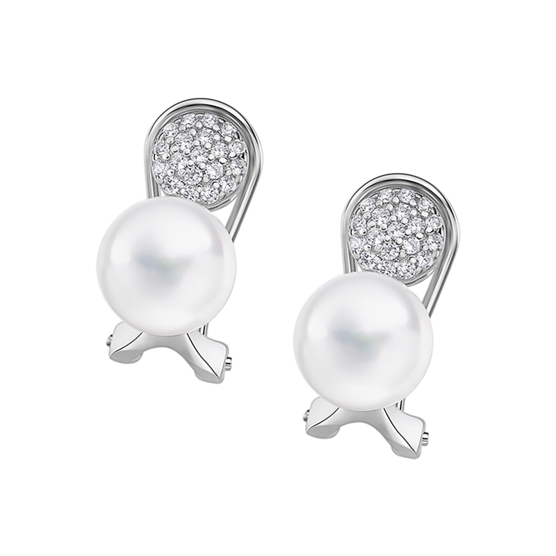 Lotus Silver Boucle D'Oreille Femme Argent Perle Et Oxydes - LP3026-4/1