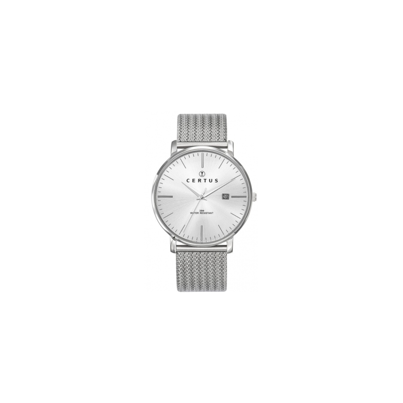 Montre Certus Homme Acier Milanais 616430 Montre Certus Homme Acier Milanais 616430