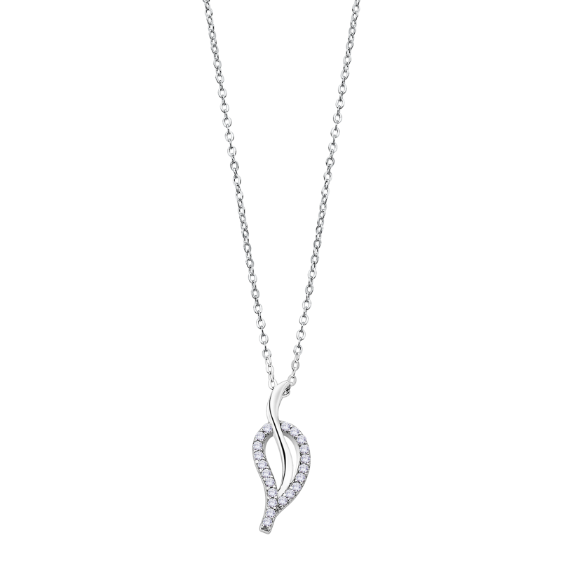 Lotus Silver Collier Femme Argent Empierré - LP3060-1/1 Lotus Silver Collier Femme Argent Empierré - LP3060-1/1