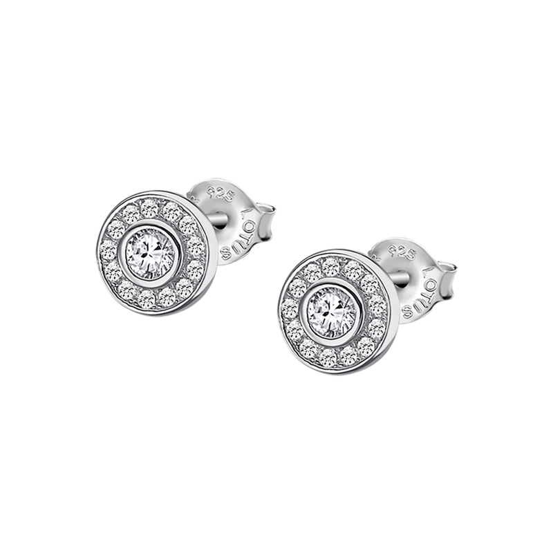 Lotus Silver Boucle D'Oreille Femme Argent Empierré - LP3105-4/1 Lotus Silver Boucle D'Oreille Femme Argent Empierré - LP3105-4/1