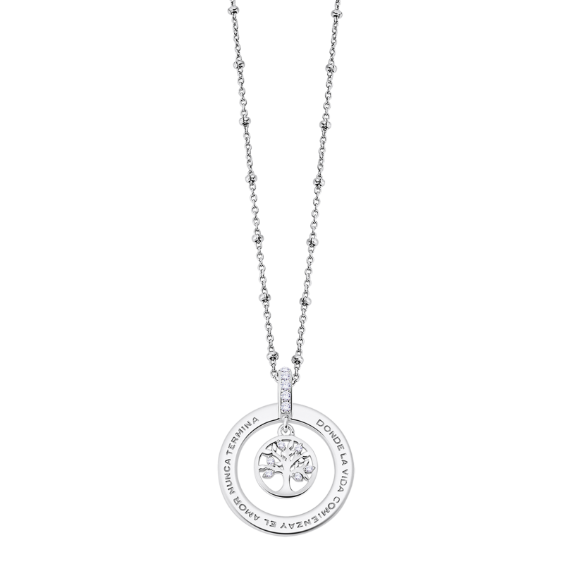 Lotus Silver Collier Femme Argent Arbre De Vie - LP3128-1/1 Lotus Silver Collier Femme Argent Arbre De Vie - LP3128-1/1