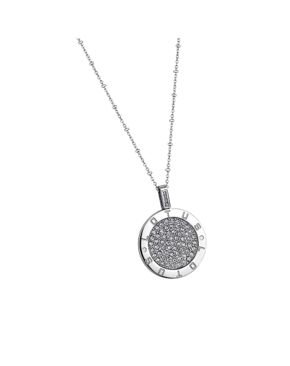 Lotus Style Collier rond femme Strass Bliss acier-LS1751-1/1