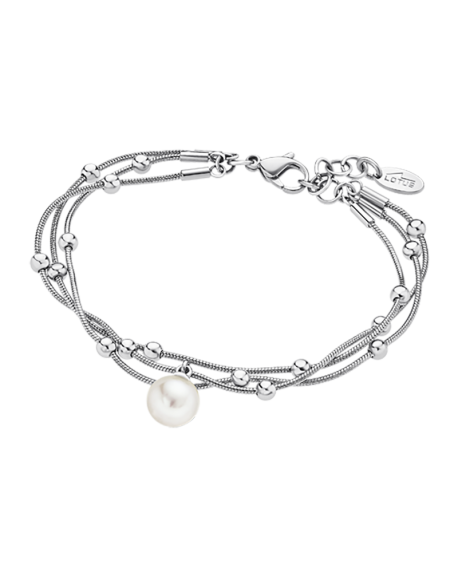 Lotus Style Bracelet femme motif perle Pearls acier-LS1851-2/1