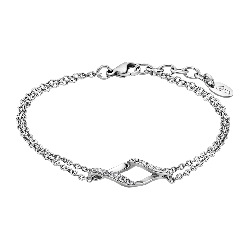 Lotus Style Bracelet femme Strass Bliss acier-LS1908-2/1 Lotus Style Bracelet femme Strass Bliss acier-LS1908-2/1