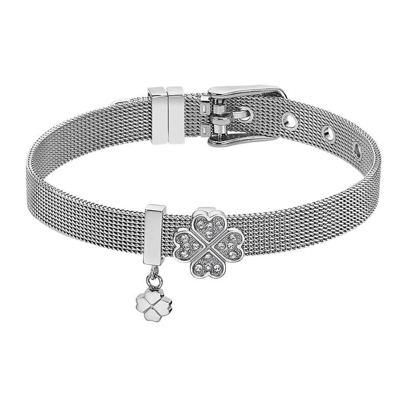 Lotus Style Bracelet femme Acier&Trèfle Strass LS2077-2/3 Lotus Style Bracelet femme Acier&Trèfle Strass LS2077-2/3