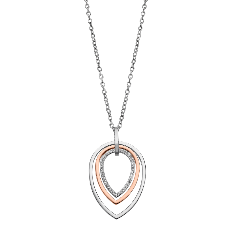 Lotus Style Collier Femme Acier inoxydable Bicolore - LS2112-1/2 Lotus Style Collier Femme Acier inoxydable Bicolore - LS2112-1/2