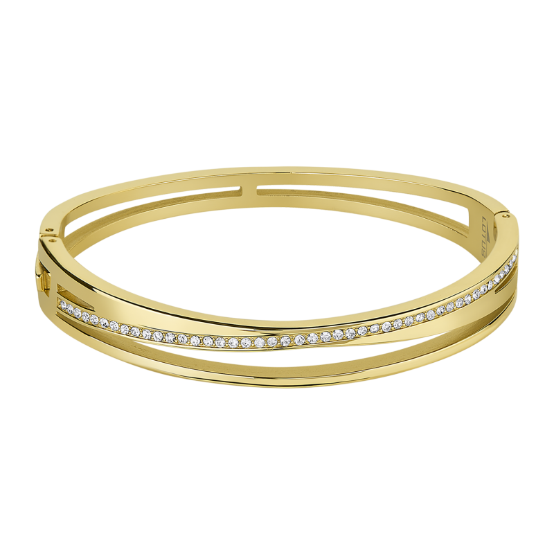 copy of Lotus Style Bracelet Jonc Femme Acier Doré Empierré LS2111-2/2 copy of Lotus Style Bracelet Jonc Femme Acier Doré Empierré LS2111-2/2