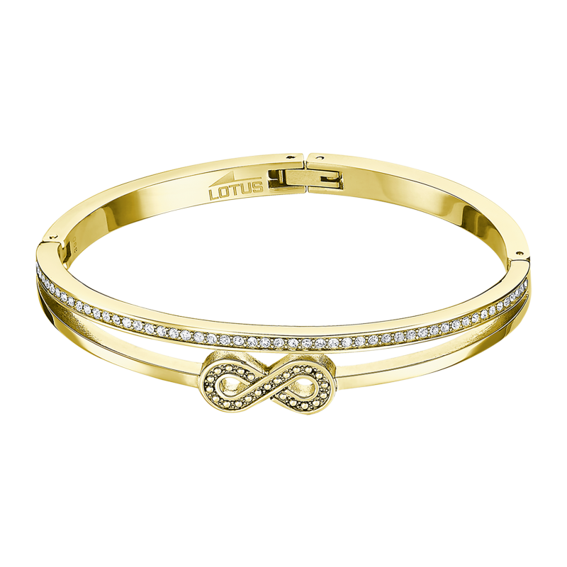 copy of Lotus Style Bracelet Jonc Femme Acier Doré Empierré LS2111-2/2 copy of Lotus Style Bracelet Jonc Femme Acier Doré Empierré LS2111-2/2