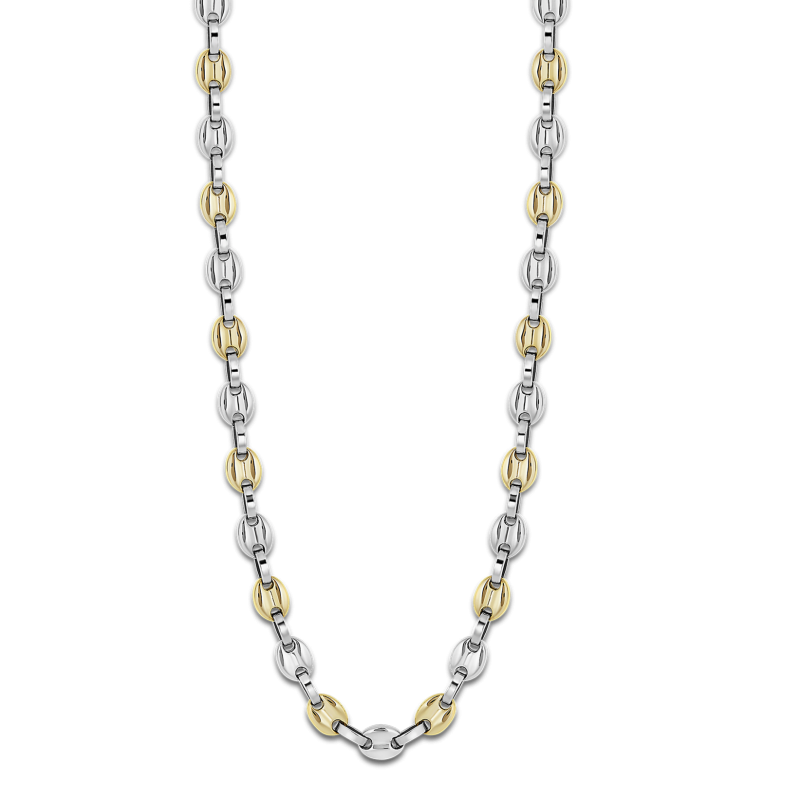 Lotus Style Collier Femme Acier Bicolore Grain De Café - LS2124-1/2 Lotus Style Collier Femme Acier Bicolore Grain De Café - LS2124-1/2