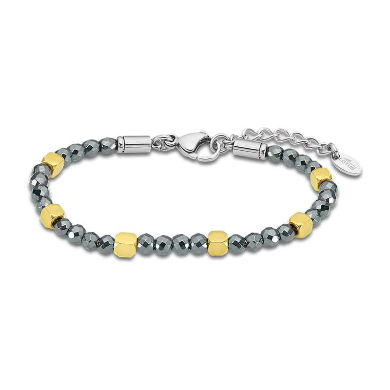Lotus Style Bracelet Femme Acier Noir Et Doré LS2126-2/2 Lotus Style Bracelet Femme Acier Noir Et Doré LS2126-2/2