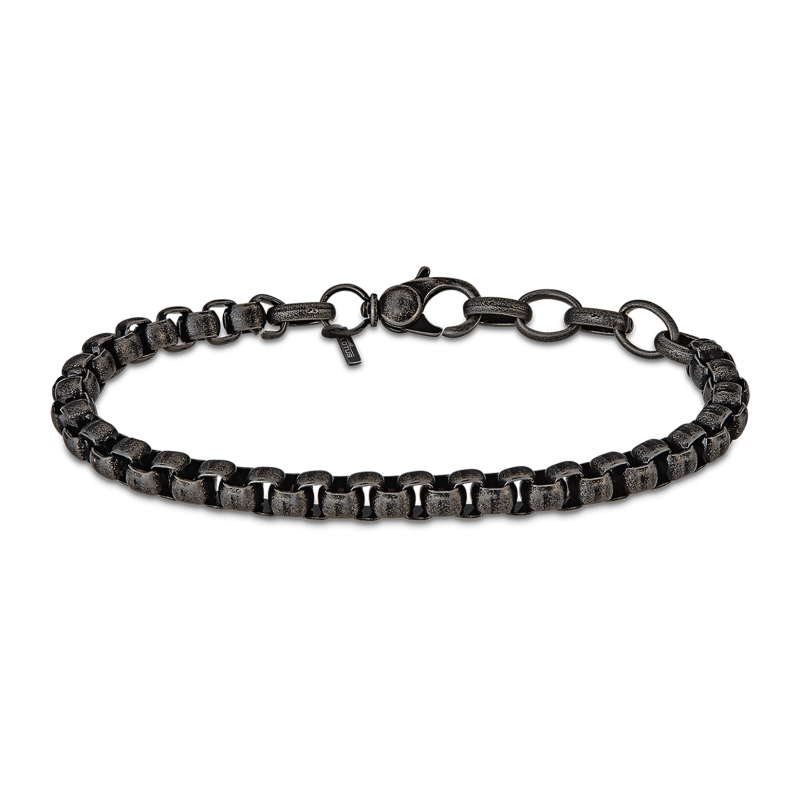 Lotus Style Bracelet Homme Acier Noir LS2137-2/1